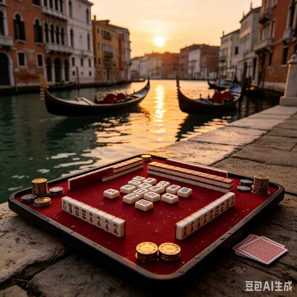 small portable mahjong set