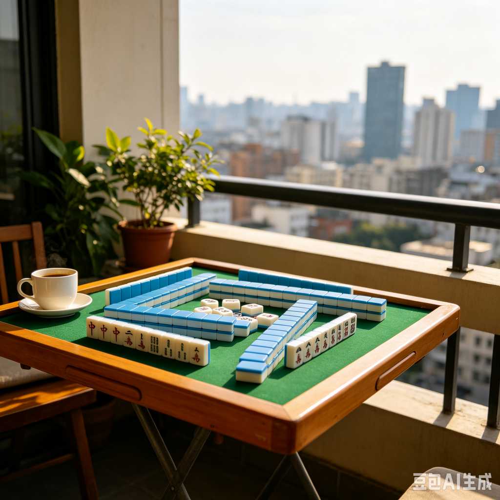 desktop decoration mahjong set