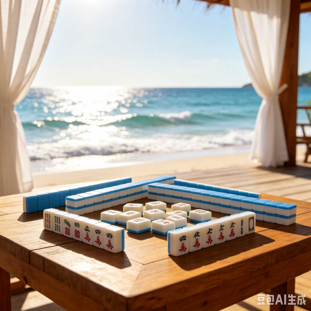 stable print mahjong set
