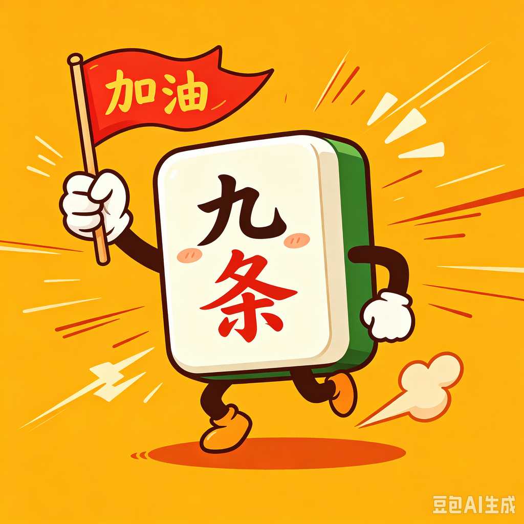 vintage style mahjong set