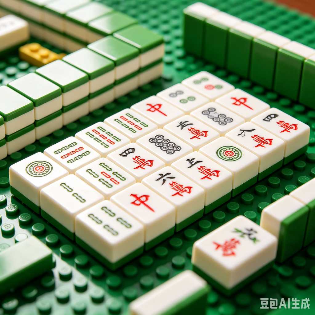 colorful mahjong score chips