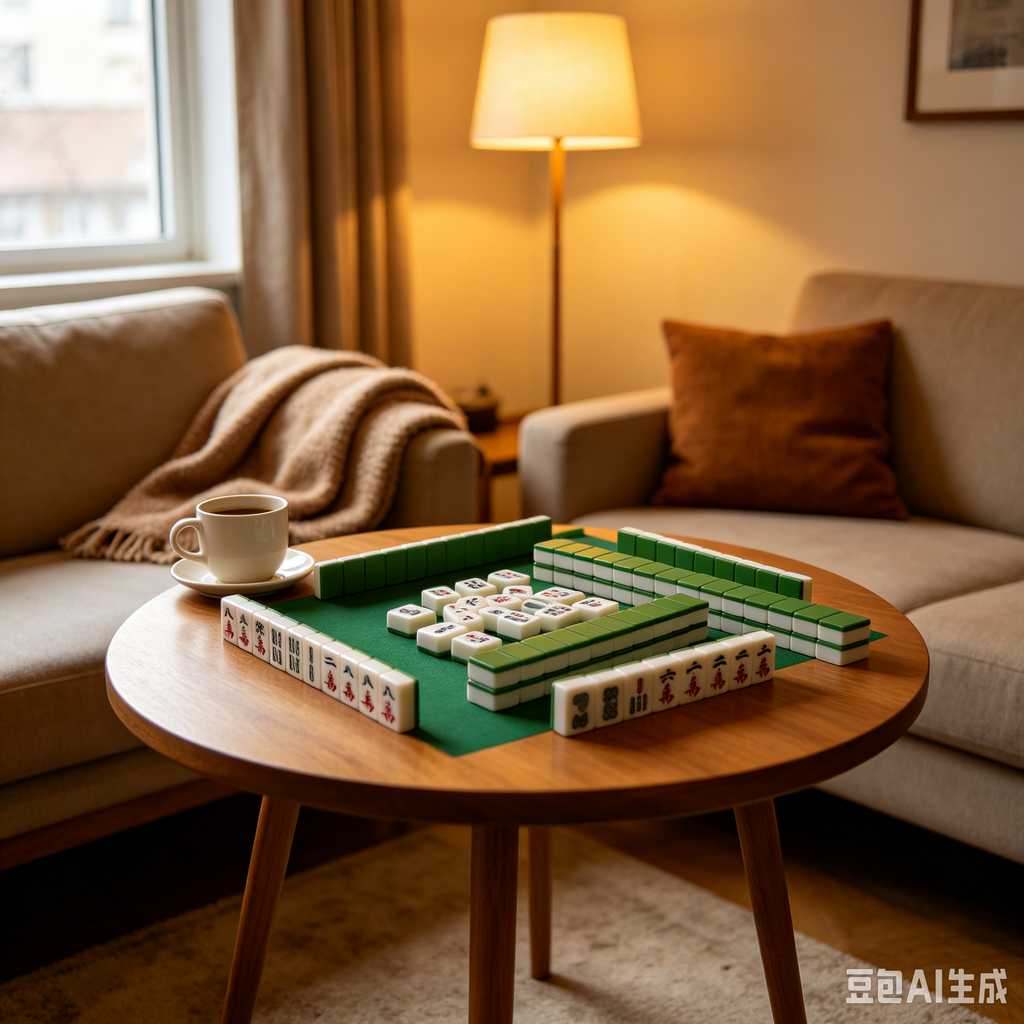 hd printed mahjong set